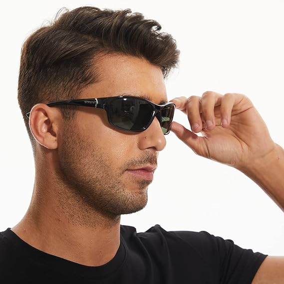 Corning glass lenses polarized sunglasses for men and women UV400 Protection for Fishing Cycling Driving Italy made